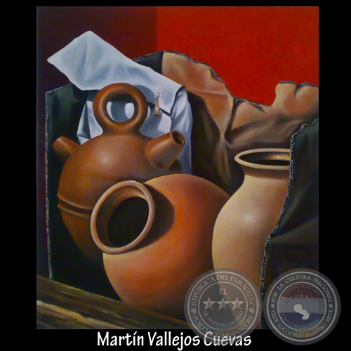 COMPOSICIÓN, 2009 - Óleo sobre tela de MARTÍN VALLEJOS